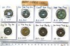 K6517, China Ancient Coins, 8 Pcs Diff. Collection, BC 118 to AD 1820