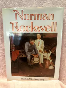 Norman Rockwell Large Hardcover Table Book By Elizabeth Miles Montgomery - Imagen 1 de 7