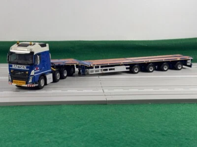 WSI truck models, Volvo FH4 Glob. 8X4 Telestep Trailer , BAETSEN - Image 1 of 4