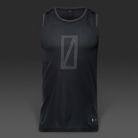 ADIDAS DAME LILLRAD #0 MEN'S 2017/2018 NBA BASKETBALL SHIRT JERSEY SIZE M MEDIUM Cover