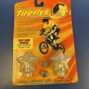 Bicycle Tireflys Lights For Your Wheels Star Shape Sealed Package NOS  - Picture 1 of 4