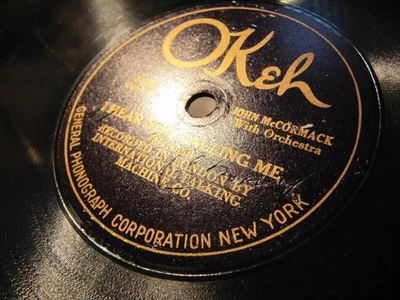 1908 John McCormack ODEON Signature Charles Marshall cond I hear you calling me - Image 1 of 2