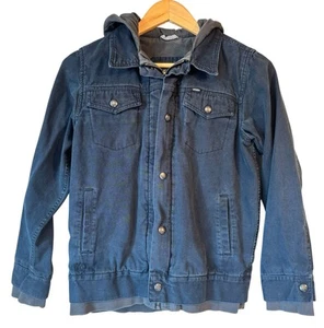 VANS Jacket Youth L Boy AV Addicts Anthony Van Engelen Hooded Canvas Skateboard - Picture 1 of 7