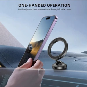 360 Car Phone Holder Windscreen Dashboard Suction Mount Stand For Universal - Picture 1 of 12