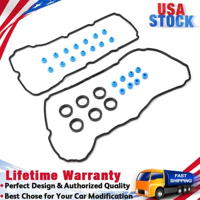 Прокладка крышки клапана с люверсами VS50879R для Lincoln Navigator 3,5 л 2015-2017 годов выпуска - Изображение 1 из 4