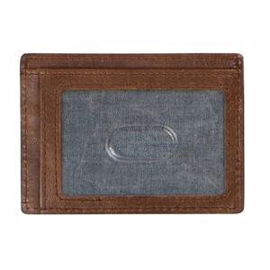 Portafoglio Porta Carte di Credito Sottile in Pelle RFID per Uomo o Donna | Piccolo Slim Des... - Foto 1 di 6