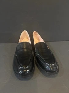 Kate Spade New York Lori Loafer Black Patent Leather Slip-On Shoes Women’s 8B - Picture 1 of 10