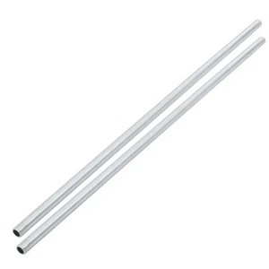 2 Stk. Lampe Gewindemuffe M10 1mm Steigung Gewinde Verzinkt Rohr 43cm Metrisch - Bild 1 von 3