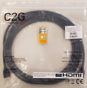 C2G #50184 Performance Series Premium High Speed HDMI Cable 4K 60Hz In-Wall CMG - Picture 1 of 3