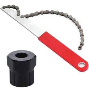 Kit de herramientas de extracción de casete de bicicleta extractor de manivela casete látigo removedor de piñón - Imagen 1 de 8