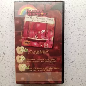 Reading Rainbow VHS "The Sign Painter's Dream" Ep #114/155 LeVar Burton ExLib - Picture 1 of 7