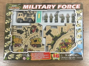 Battery Operated Puzzle Vehicle 16 Piece Play Set Military Force Toy NIB - Picture 1 of 10