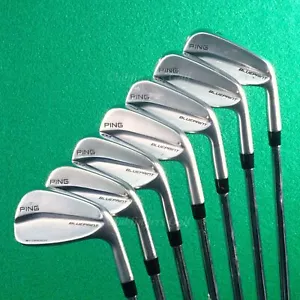 Ping Blueprint Forged White Dot 4-PW Iron Set Project X Rifle 6.0 Steel Stiff - Picture 1 of 6