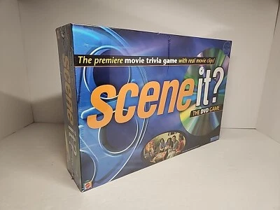 Scene It? The DVD Game Trivia Board Game Movie 2003 New Sealed - Image 1 of 3