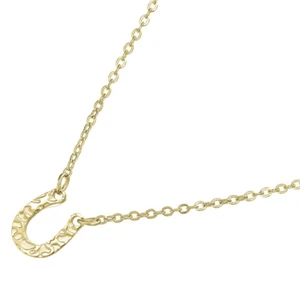 Horseshoe Necklace Jewelry Gifts Girls Clavicle Chain Lady Pendant Necklace - Picture 1 of 12
