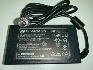 Alimentation  AC 100-240V to DC 24V  2.5 A        TFS0600240 - Imagen 1 de 3