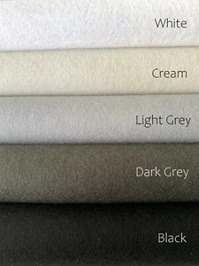 De Witte Engel 100% Wool True Felt 20 cm x 30 cm x 1.2 mm / Various Colours NEW! - Picture 1 of 6