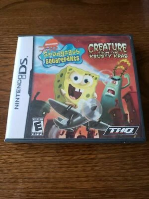 SpongeBob SquarePants Creature from the Krusty Krab Nintendo DS COMPLETE - Image 1 of 3