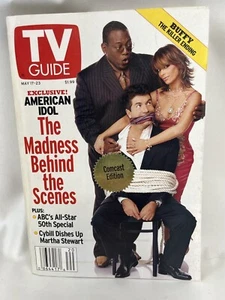 TV Guide May 17-23 2003 American Idol, Buffy, Martha Stewart COMCAST EDITION - Picture 1 of 1