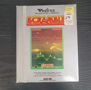 Scramble for Vectrex Complete In Box CIB Near Mint - Picture 1 of 9