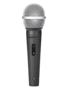 Amazon Basics Dynamic Vocal Microphone –Cardioid -Xlr On/Off Switch New Open Box