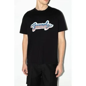 CAMISETA MUJER GIVENCHY LOGO RETRO NEGRA Talla Grande L - Imagen 1 de 13