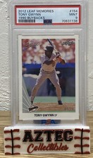 2012 Leaf Memories 1990 Leaf BuyBack #154 Silver /20 Tony Gwynn PSA 9 POP 1