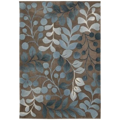 Moca Nourison Berry Branch 5 pies x 7 pies 6 pulgadas Alfombra de área Foto 1 de 4