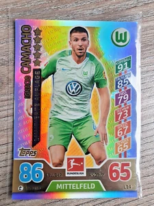 Topps Match Attax Bundesliga 17/18 - LE34 - Ignacio Camacho. Wolfsburg Limitiert - Bild 1 von 1
