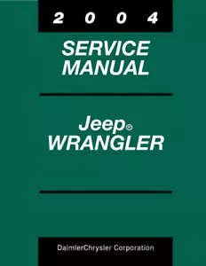 2004 Jeep Wrangler Shop Service Repair Manual - Picture 1 of 8