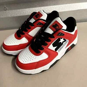 Starter Little Kids Red/White Low Top Retro Breakaway 88 Sneakers Shoes - 2 - Picture 1 of 9