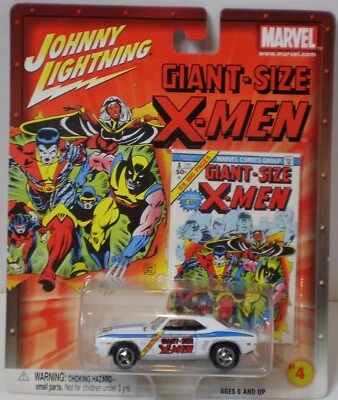 Johnny Lightning Marvel Comics Rel 1 #4 Giant Size XMen – ’69 Camaro RS/SS - Image 1 of 4