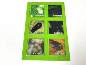 HorrorClix *Hindering Squares* Chips for Board Game RPG Cards/Figures Graveyard - Picture 1 of 10
