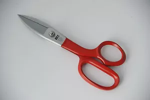 Heavy Duty Schwere Starke Profi Industrieschere Bodenlegerschere Leder verzahnt - Picture 1 of 6