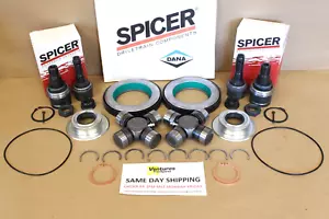 Spicer 2005-2014 Ford F250 F350 4X4 Front Axle Seal Ball Joint U Joint Kit - Picture 1 of 10