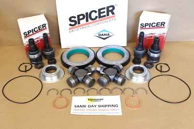 Spicer 2005-2014 Ford F250 F350 4X4 Front Axle Seal Ball Joint U Joint Kit - Image 1 of 4