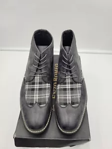 Enzo Romeo Titan Gray 04h Boots For Men Size 11 - Picture 1 of 13