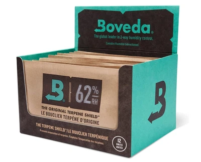 BOVEDA 62%-67g Hydro 12 Stk Pack Einzeln Verpackt mit Karton - Bild 1 von 3