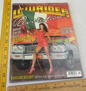 LowRider magazine vintage car shows hispanic culture rims chrome girls 9/1999 - Picture 1 of 9