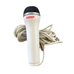 Konami Logitech USB Microphone Mic White ICES-003 Playstation Xbox Wii - Picture 1 of 3