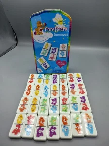Vintage 2003 Care Bears Dominoes Game in Collector Tin w/ 28 Tiles - Picture 1 of 4