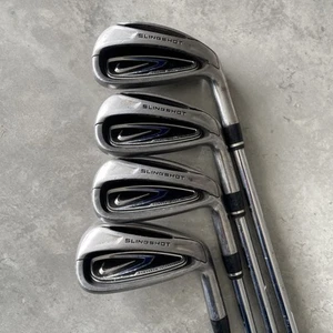 Nike Slingshot Irons / 5,6,7,8 / Uniflex Nike Slingshot Shafts, 4 x golf clubs - Picture 1 of 14