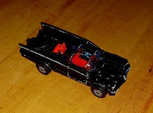 1976 CORGI JUNIORS DC COMICS DIE-CAST BATMOBILE mit Batman Figur Spielzeugauto selten🦇🔥 - Bild 1 von 8