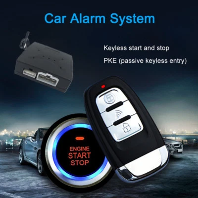 Car passive keyless entry remote engine start keyless button system lock unlock - Image 1 of 4