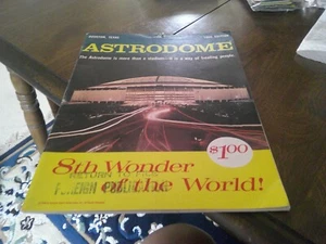 VINTAGE 1966 HOUSTON ASTRO"S ISSUE/ ASTRODOME EDITION - Picture 1 of 9