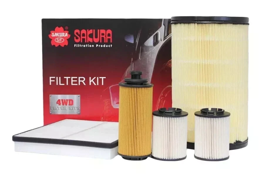Sakura 4wd Filter Kit for Holden Trailblazer RG LWN 2.8l 10/2016-on