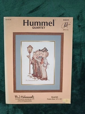HUMMEL "Quartet' Pattern and Instructions for Cross Stitch 13"x 16" - Image 1 of 3