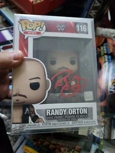 Damaged New Autographed SIGNED WWE Randy Orton Funko Pop #116 JSA COA  AUTO - Picture 1 of 5