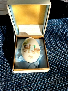 Noritake Osterei 1975 Fünfte Auflage Neu in Box mit Karte - Bild 1 von 3