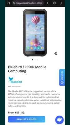 Bluebird EF550R - Image 1 of 3